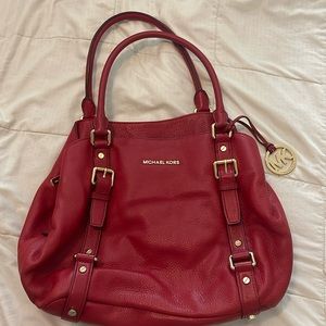 Red Michael Kors Bag